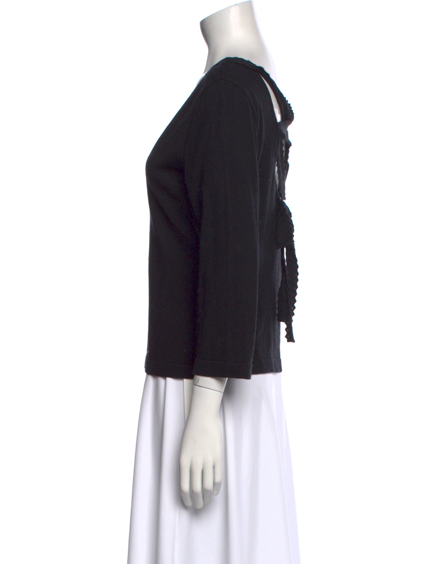 Valentino Vintage V-Neck Top