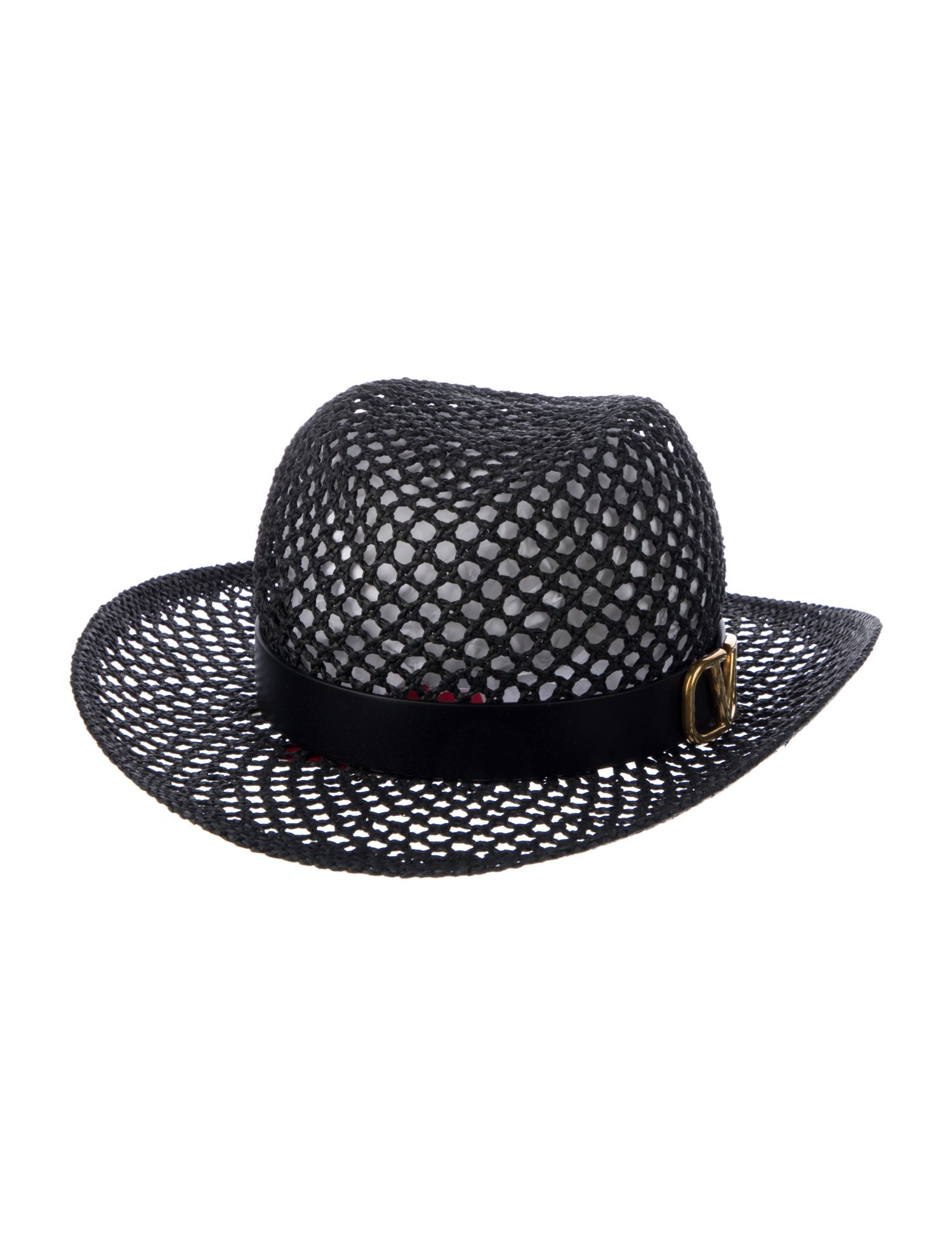Valentino Women's Paper Fedora w/Tags