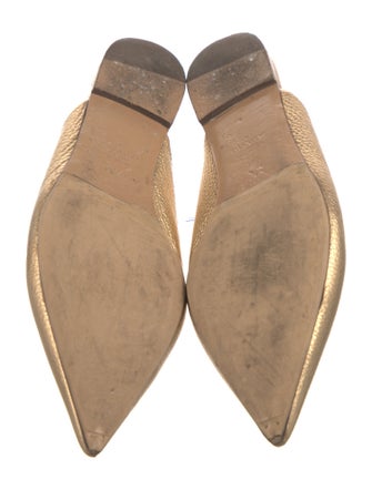 Valentino Rockstud Accents Leather Mules