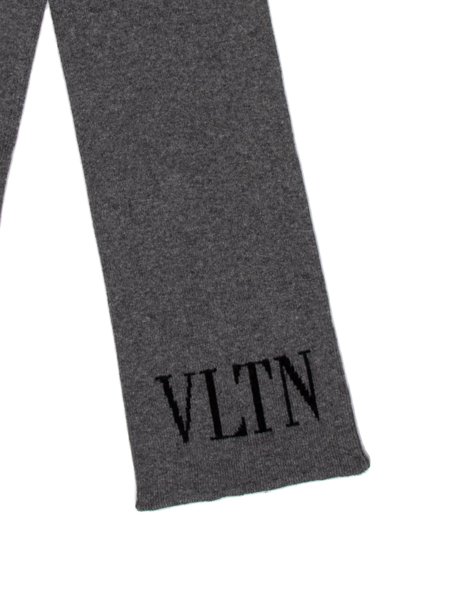 Valentino Virgin Wool Graphic Print Scarf
