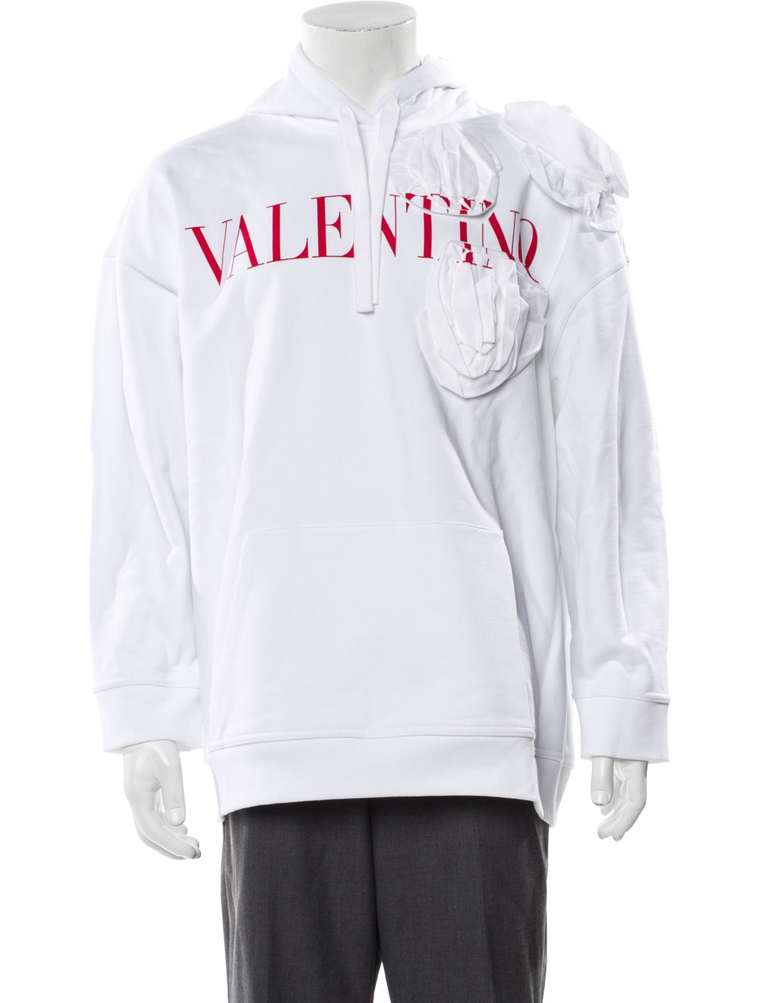 Valentino Graphic Print Crew Neck Hoodie w/ Tags