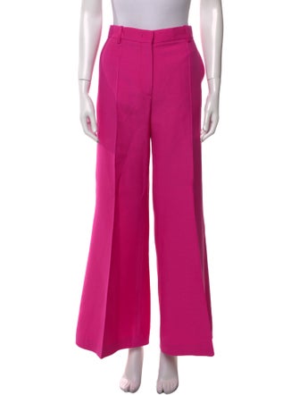 Valentino Virgin Wool Wide Leg Pants