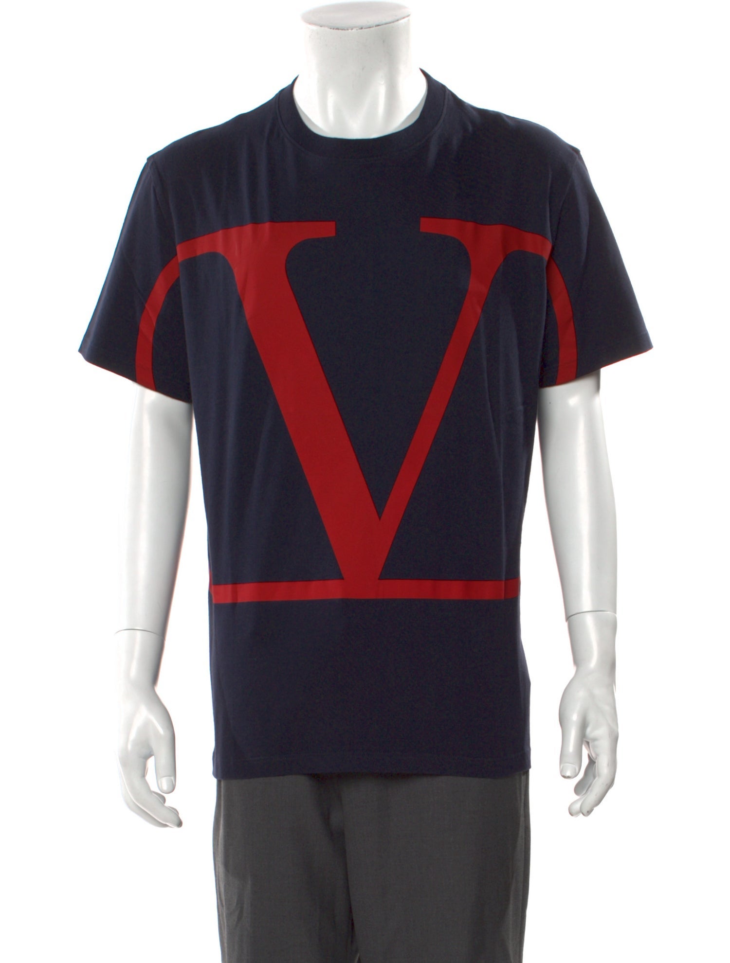 Valentino Graphic Print Crew Neck T-Shirt