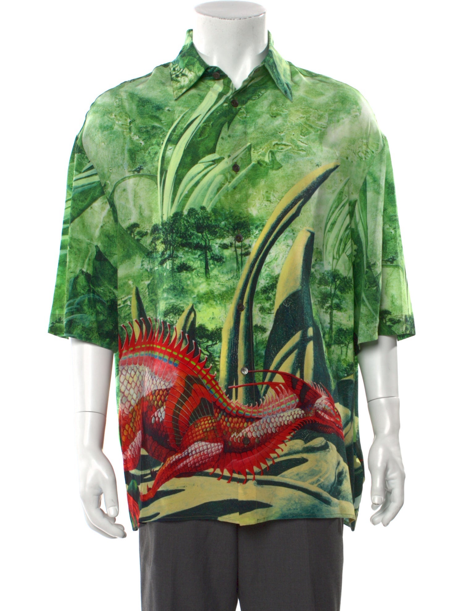 Valentino Silk Printed Shirt