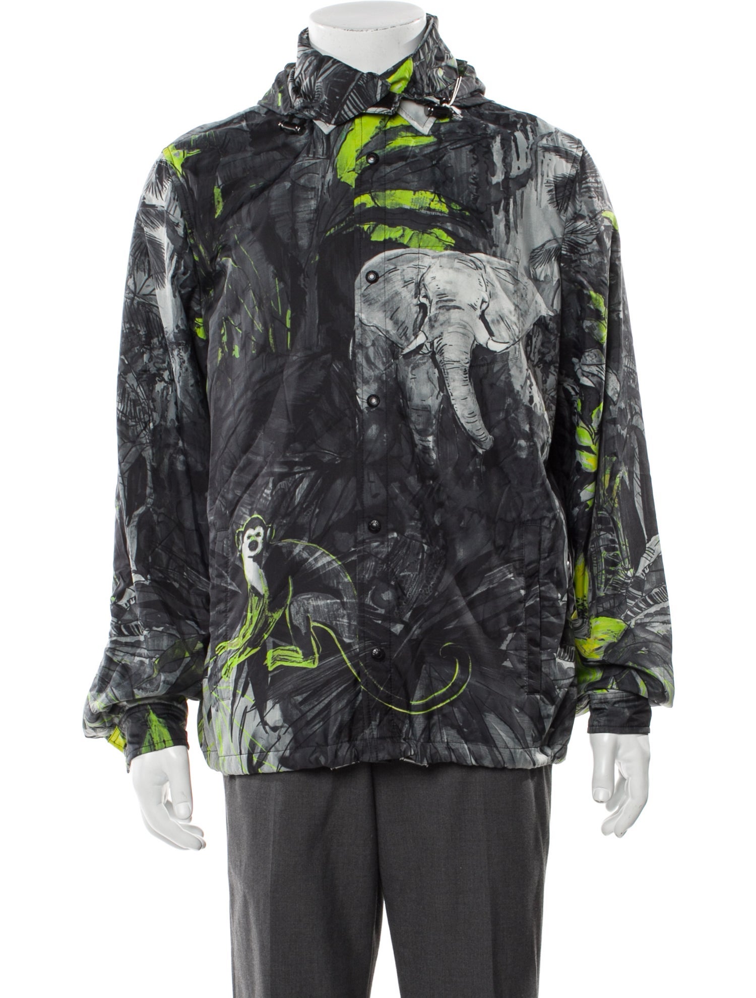 Valentino Printed Parka