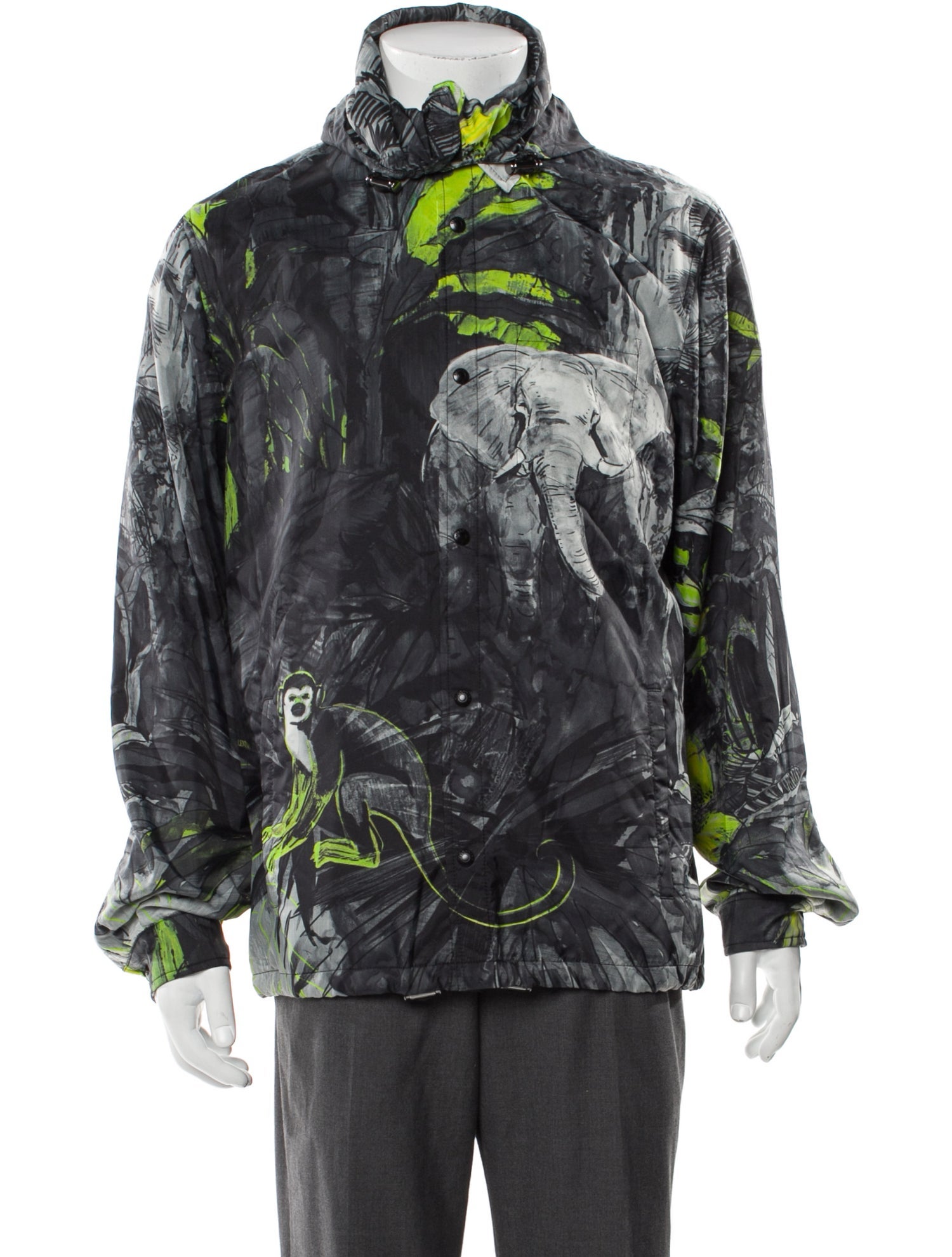 Valentino Printed Parka w/ Tags