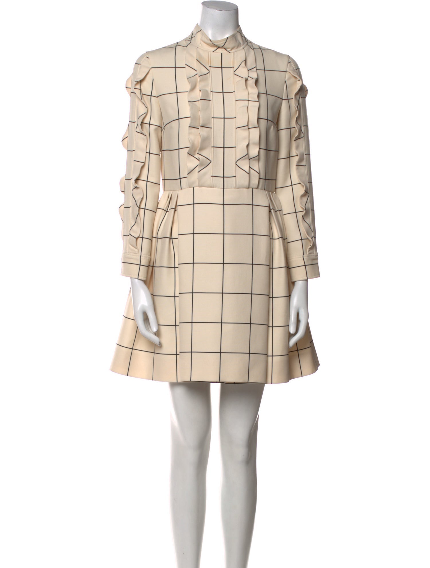 Valentino Virgin Wool Mini Dress