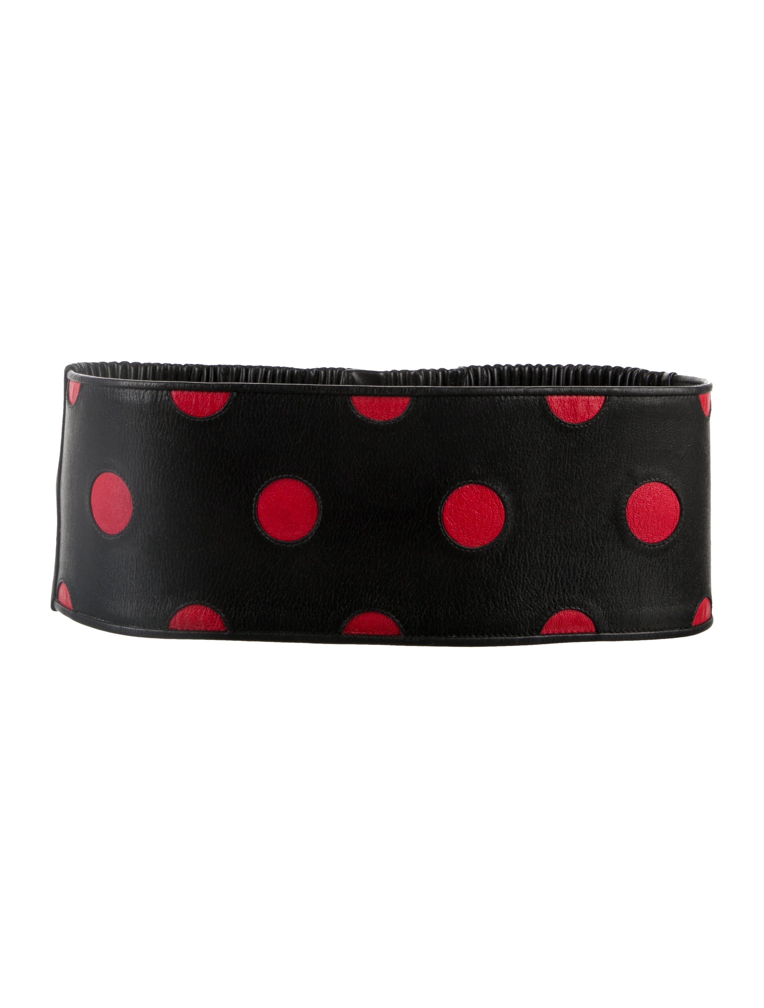 Valentino Wide Leather Waist Belt