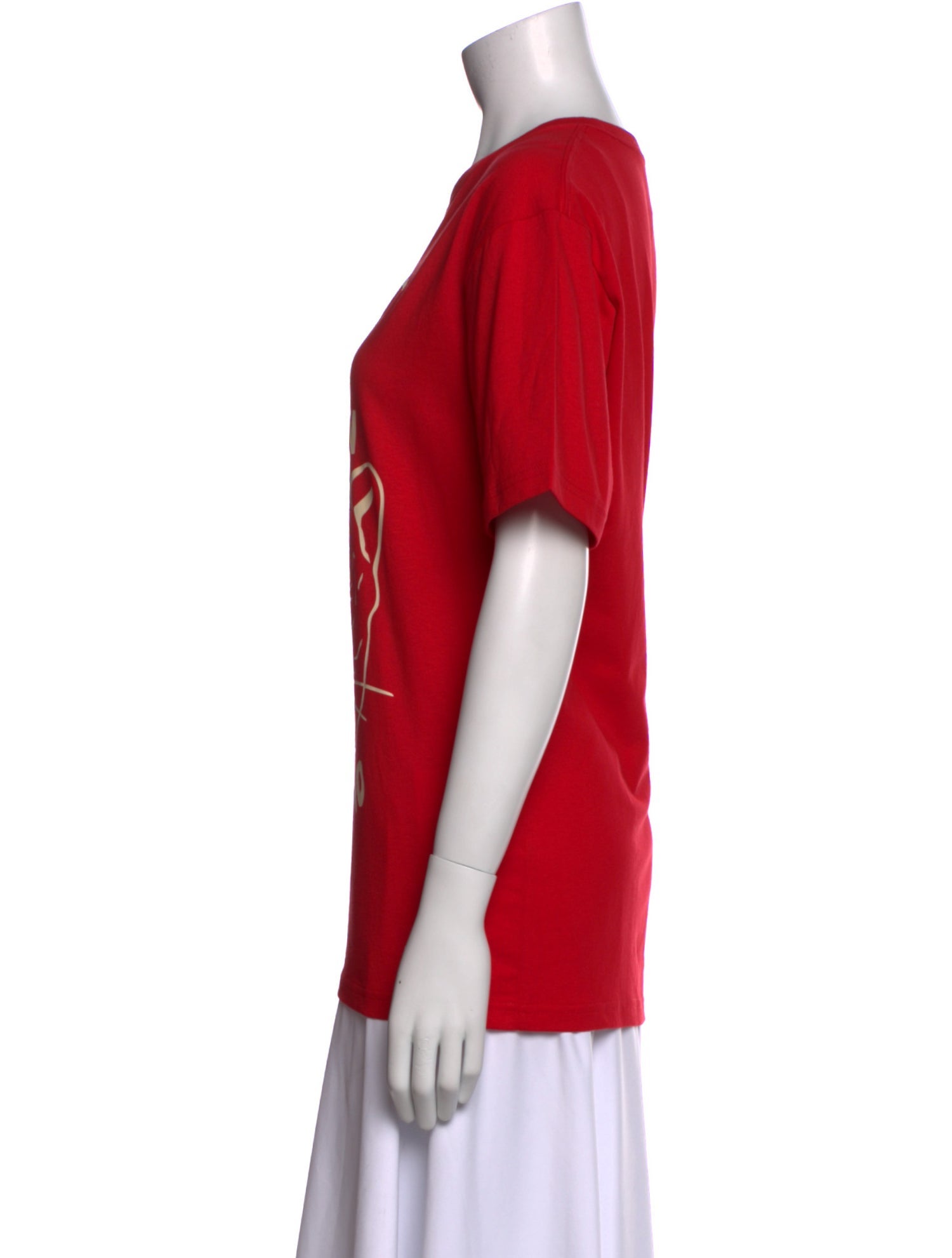 Valentino Graphic Print Crew Neck T-Shirt w/ Tags