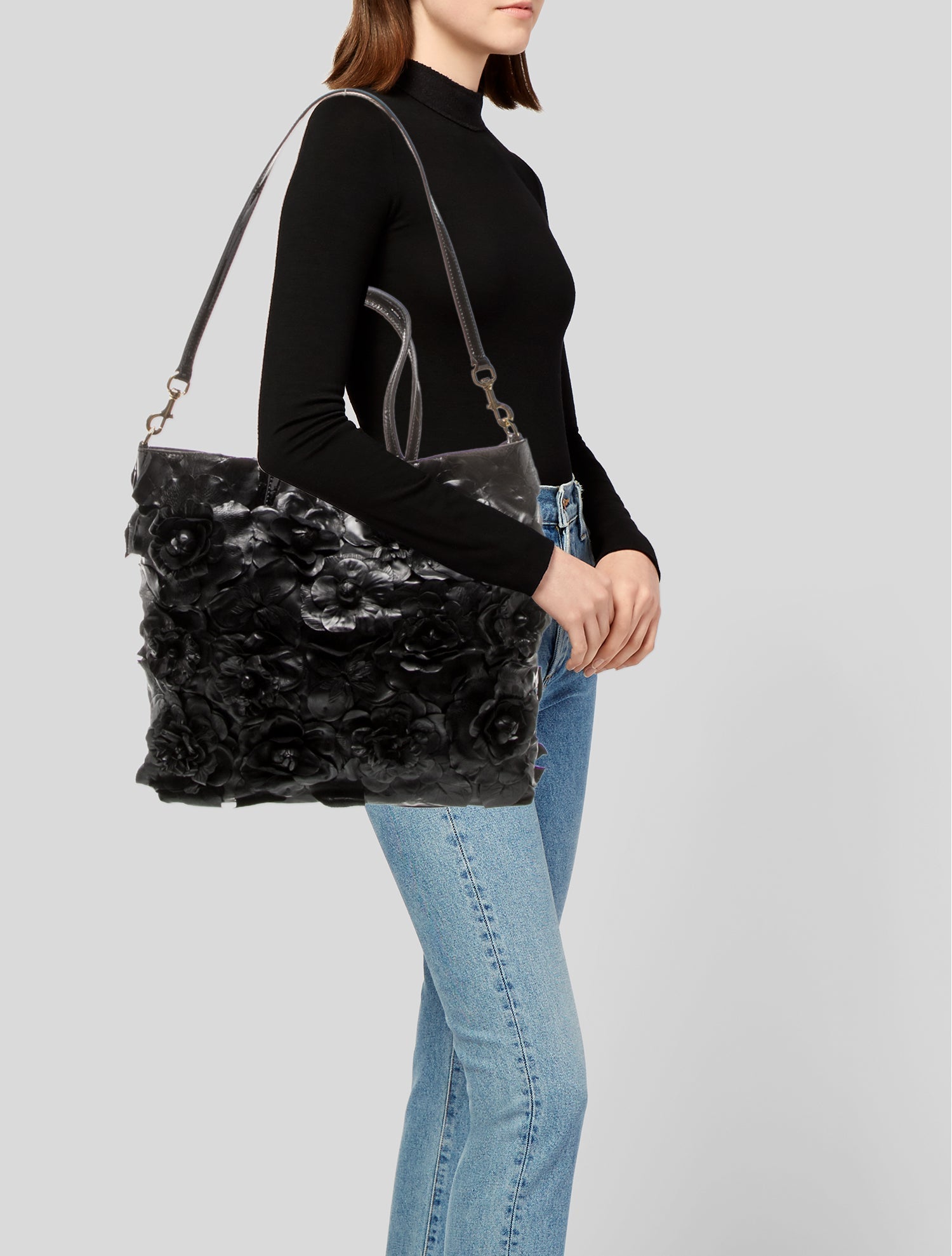 Valentino Patent Leather Shoulder Bag