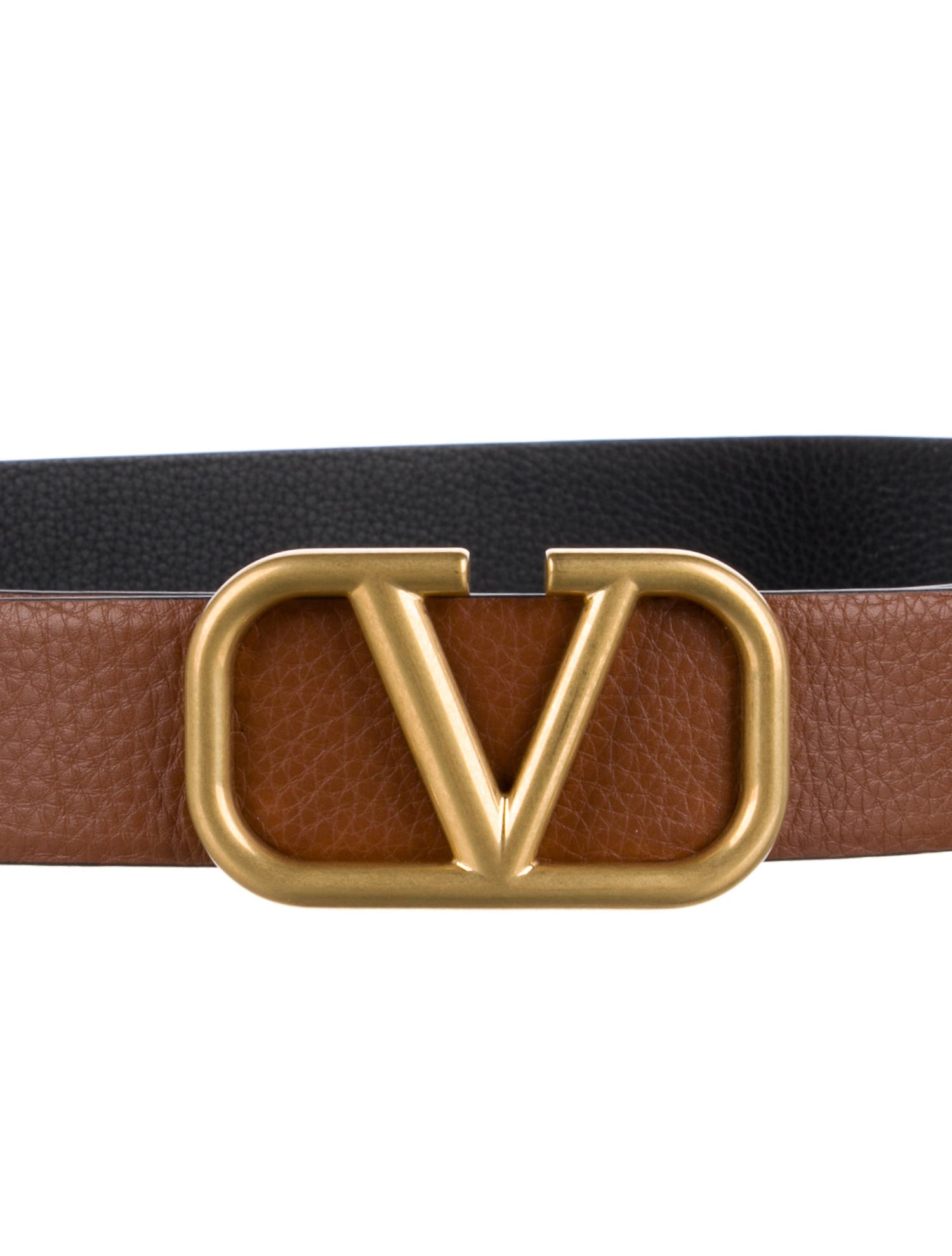 Valentino Skinny Leather Belt w/ Tags