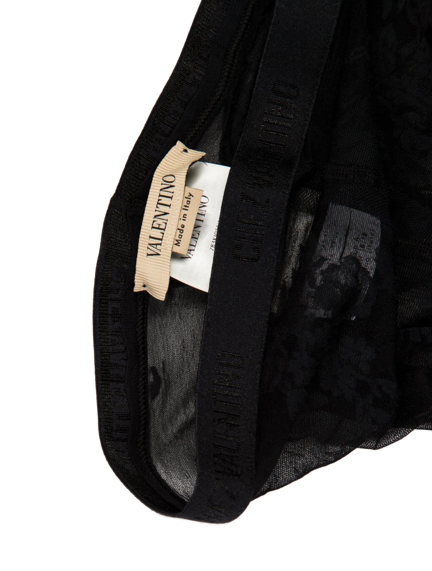 Valentino Mesh Stockings w/Tags