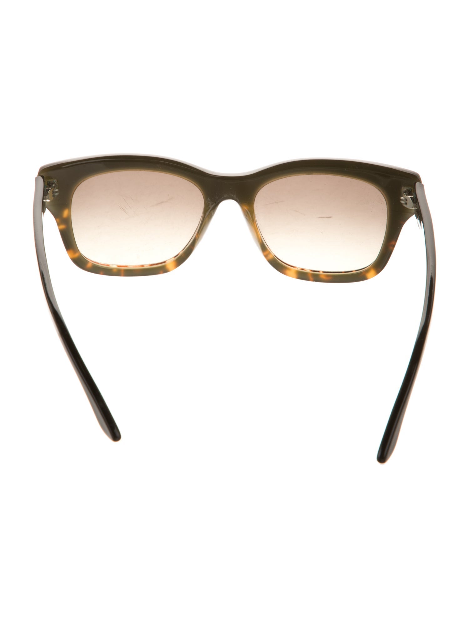 Valentino Rockstud Accents Wayfarer Sunglasses