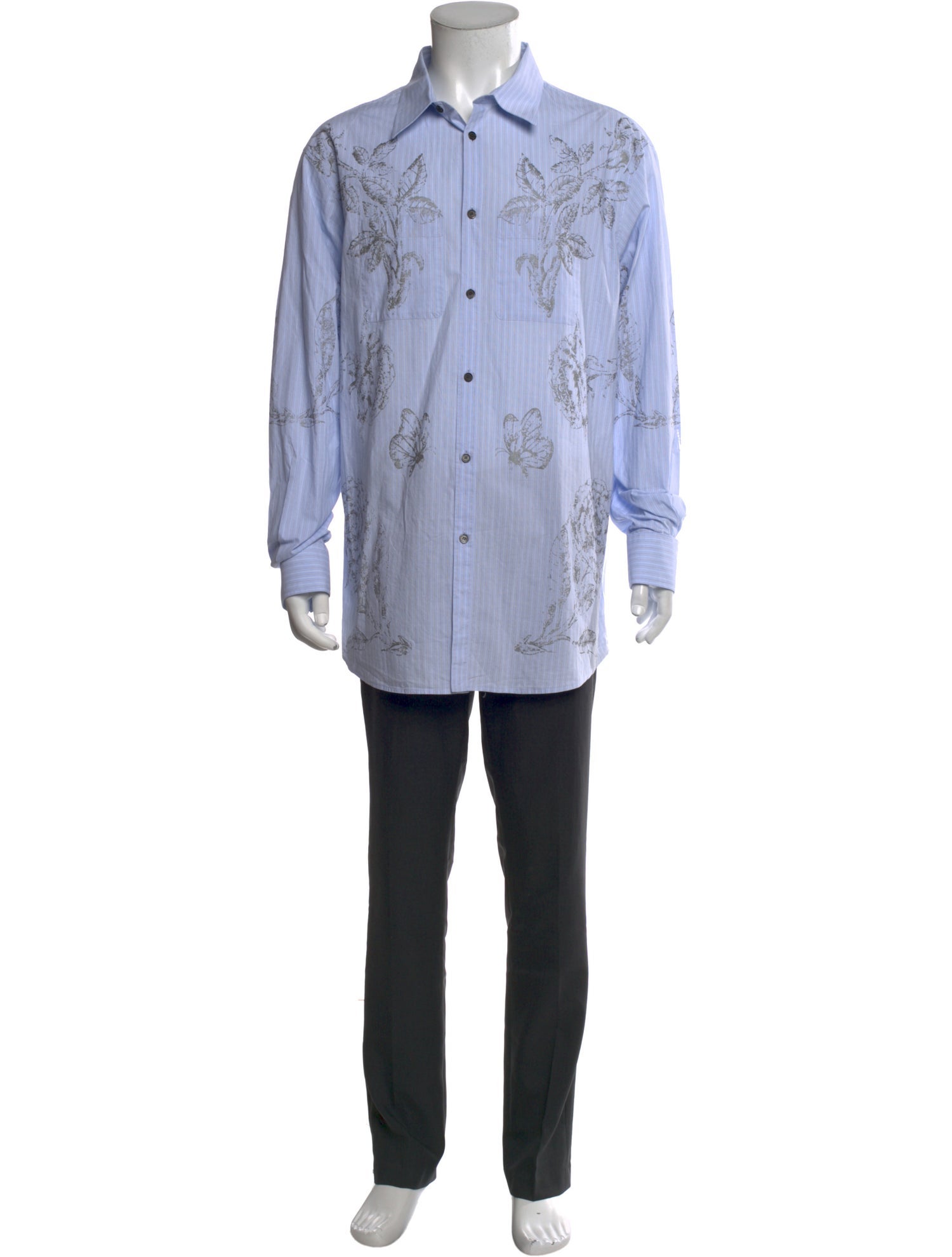 Valentino Long Sleeve Dress Shirt