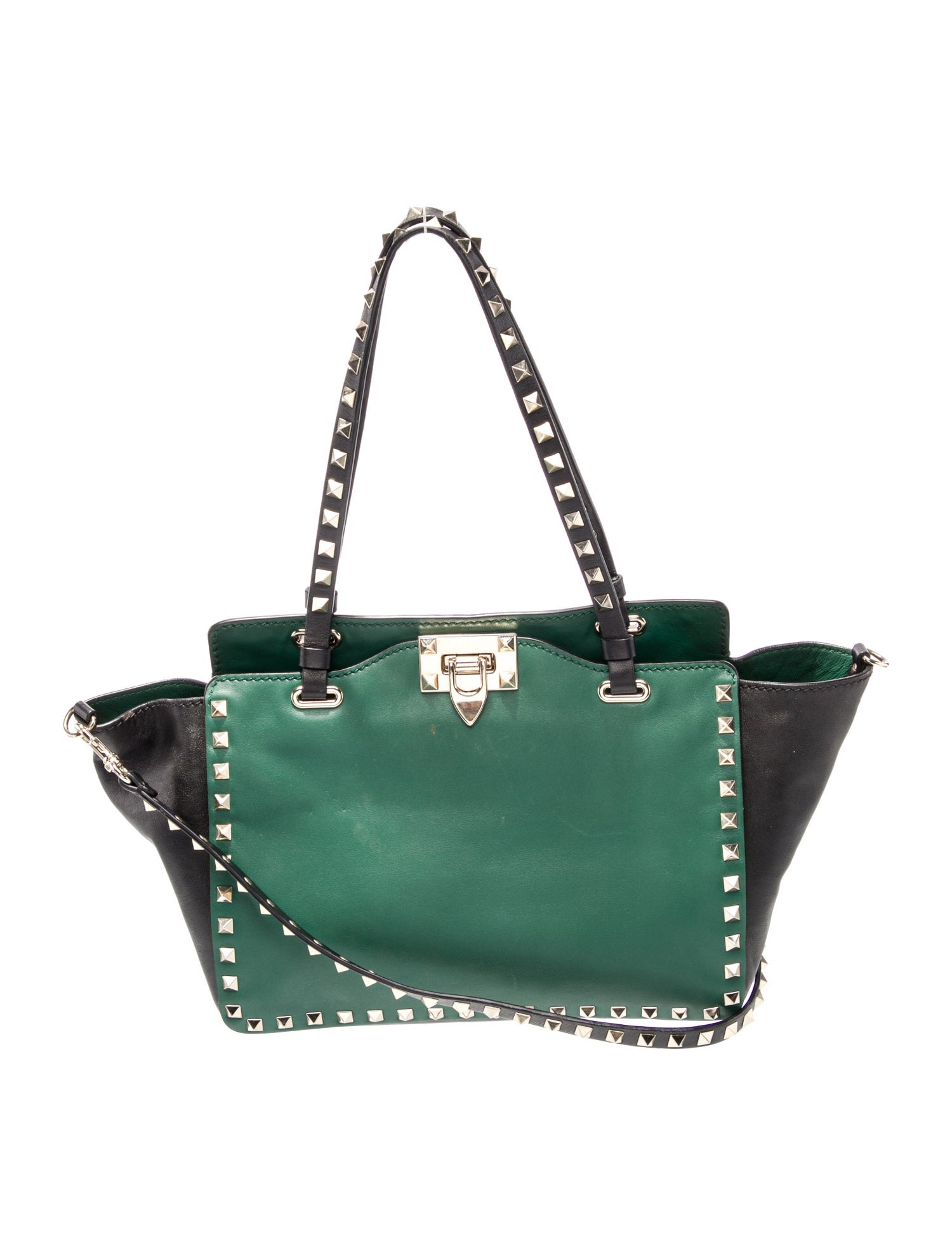 Valentino Rockstud Top Handle Bag
