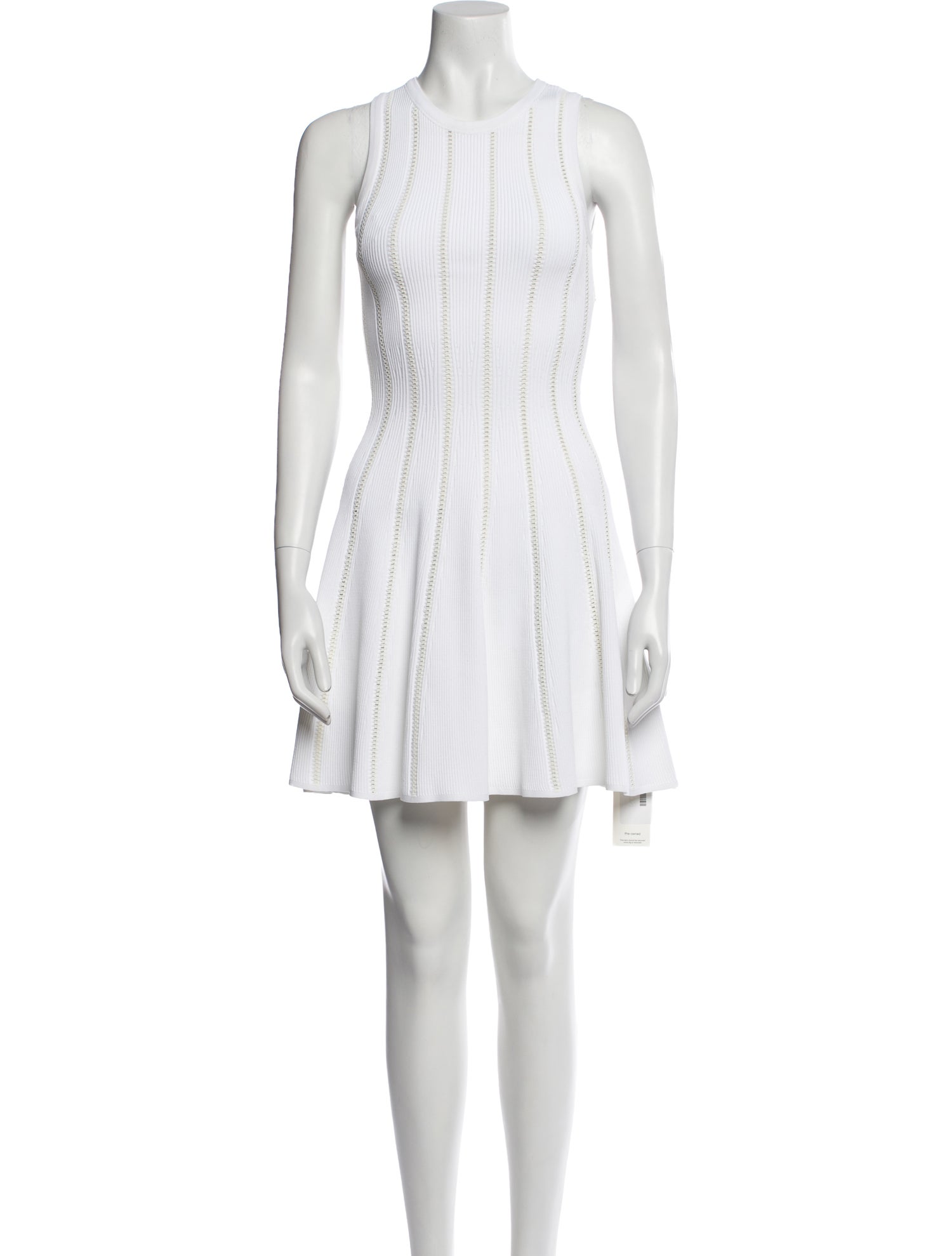 Valentino Crew Neck Mini Dress