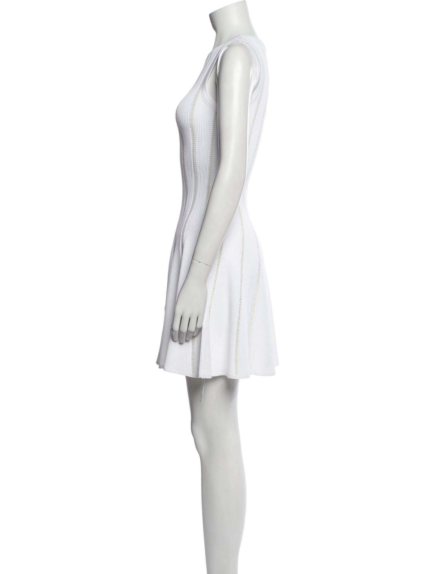 Valentino Crew Neck Mini Dress