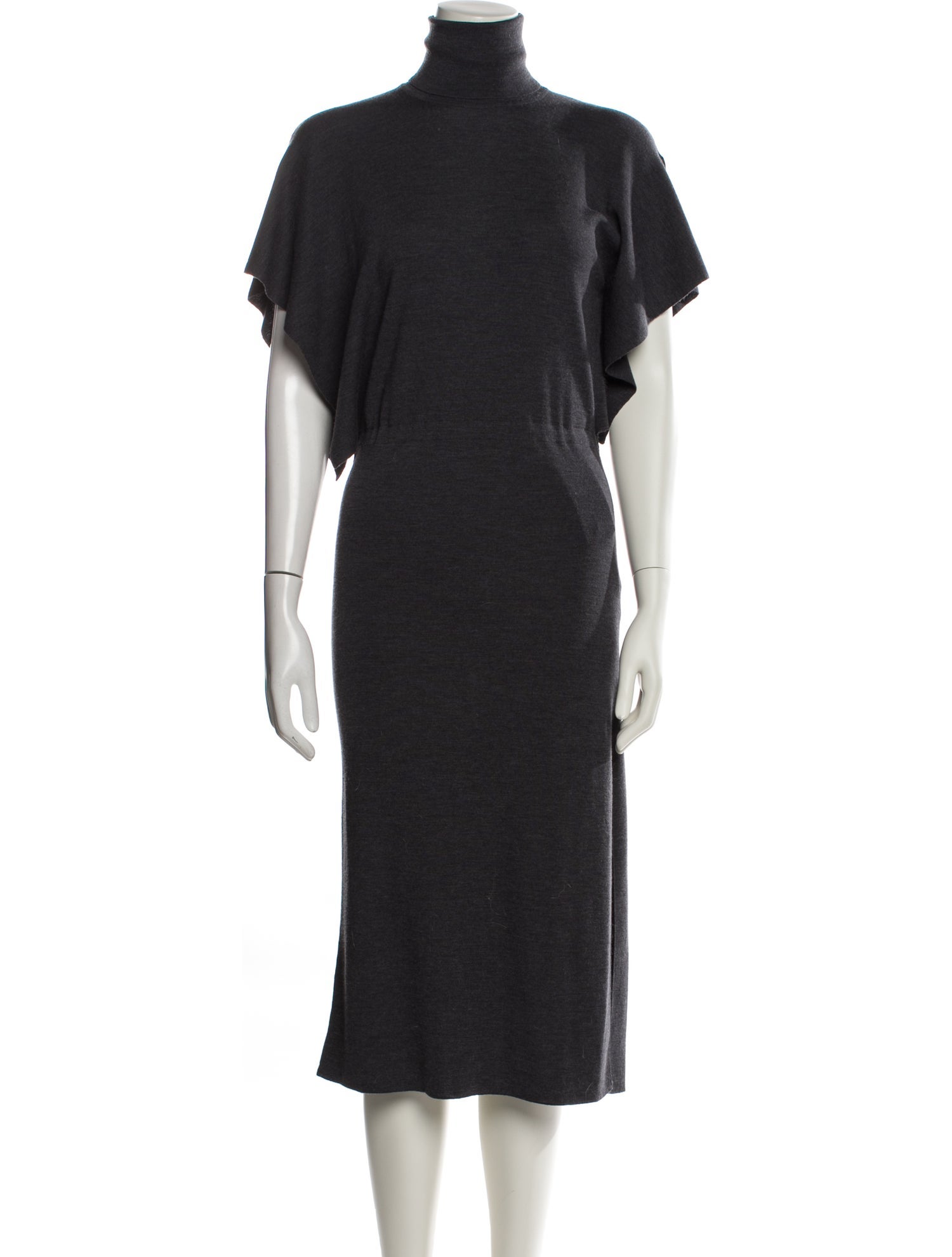 Valentino Virgin Wool Long Dress