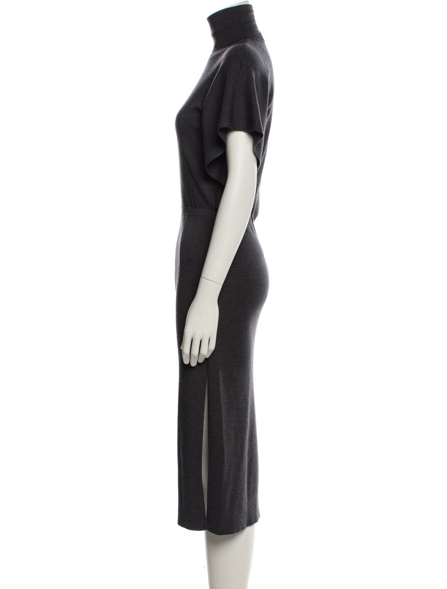 Valentino Virgin Wool Long Dress