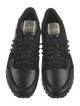 Valentino Leather Studded Accents Sneakers