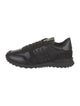 Valentino Leather Studded Accents Sneakers