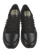 Valentino Leather Studded Accents Sneakers