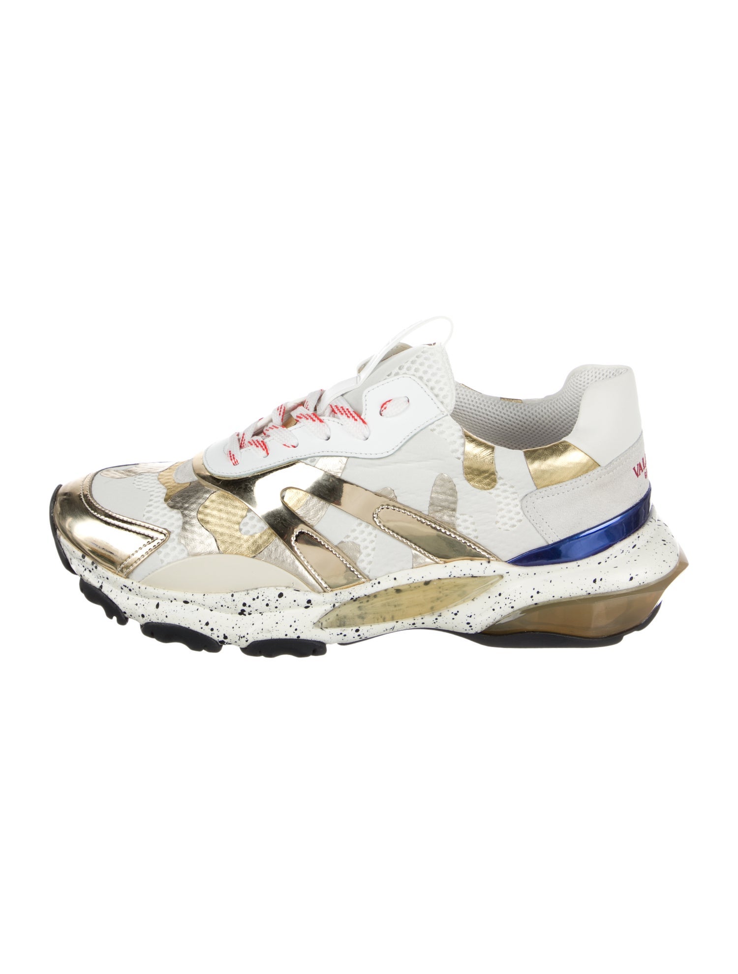 Valentino Mesh Printed Sneakers