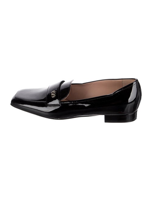 Valentino Rockstud Accents Patent Leather Loafers