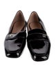Valentino Rockstud Accents Patent Leather Loafers