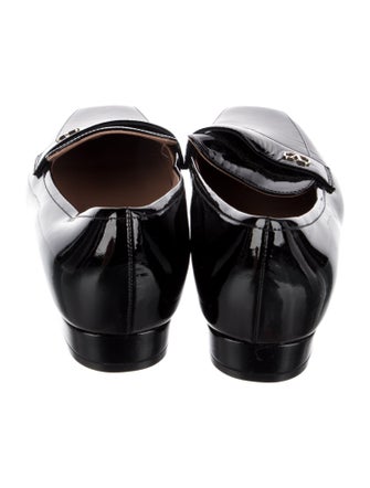 Valentino Rockstud Accents Patent Leather Loafers