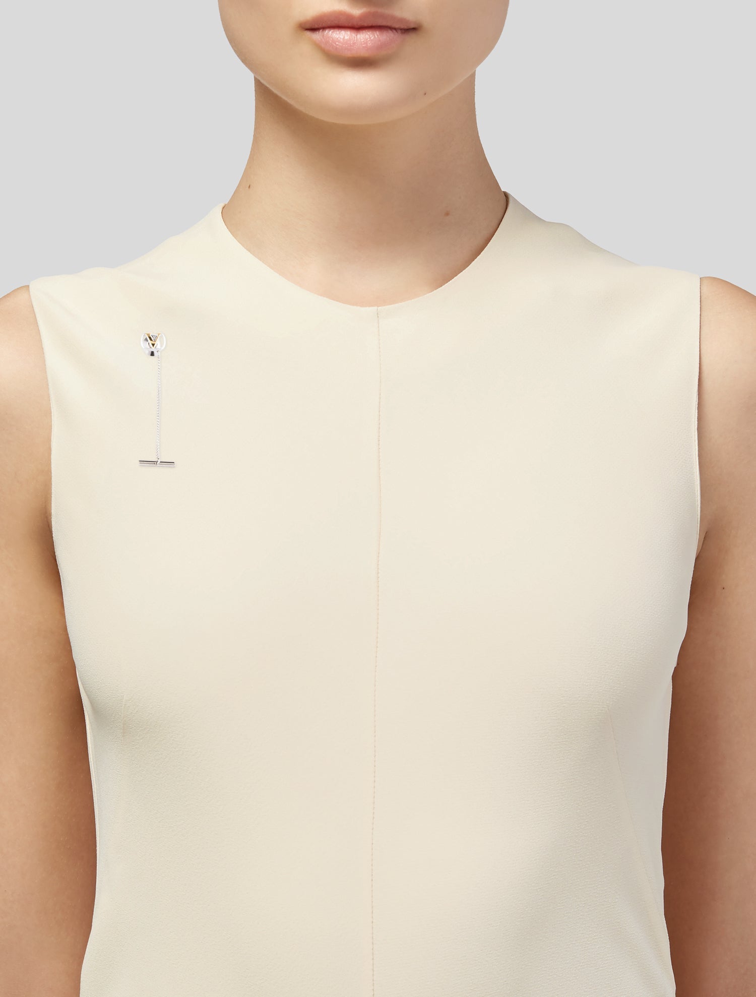 Valentino Logo Two Toned Tie Pin