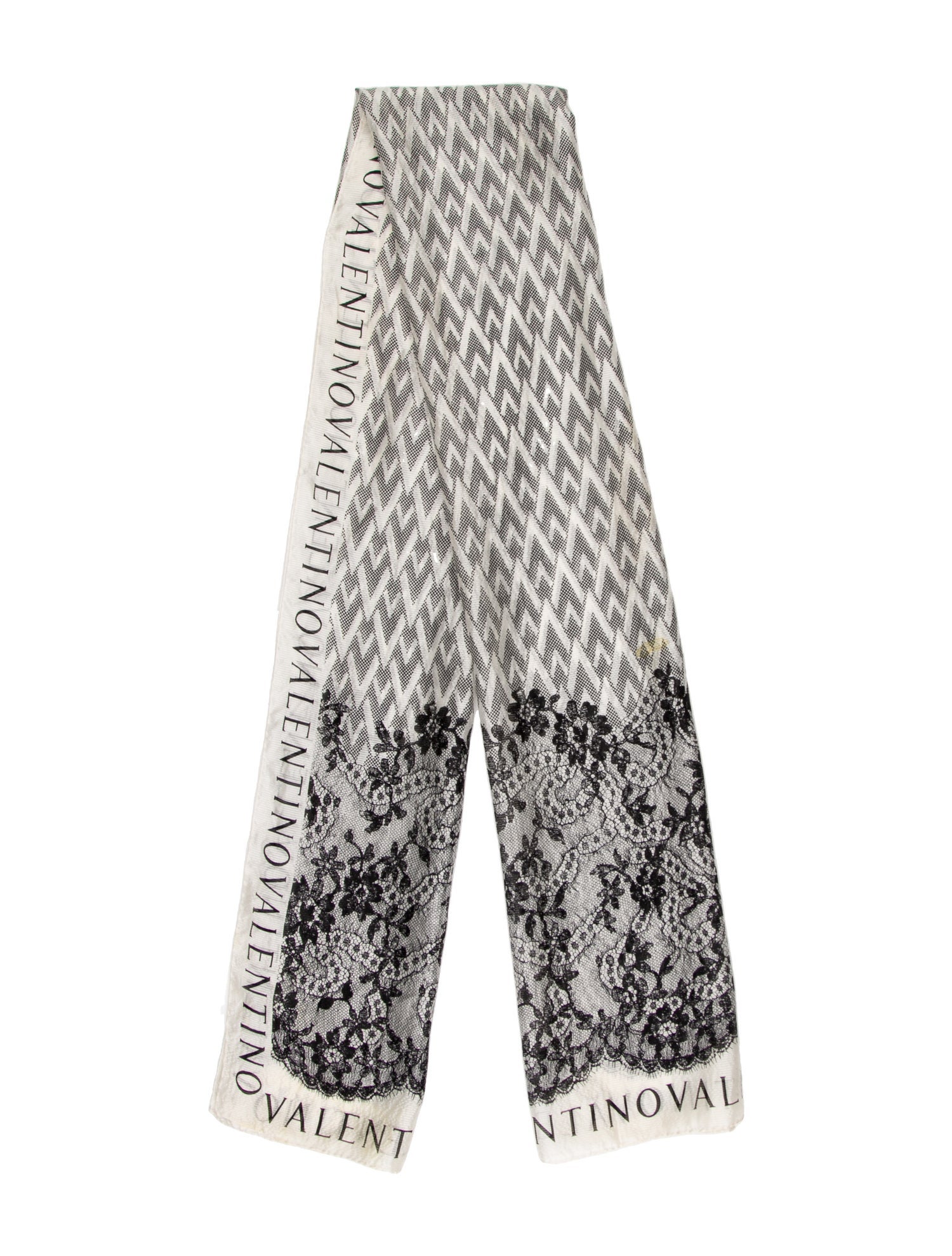 Valentino Silk Printed Scarf