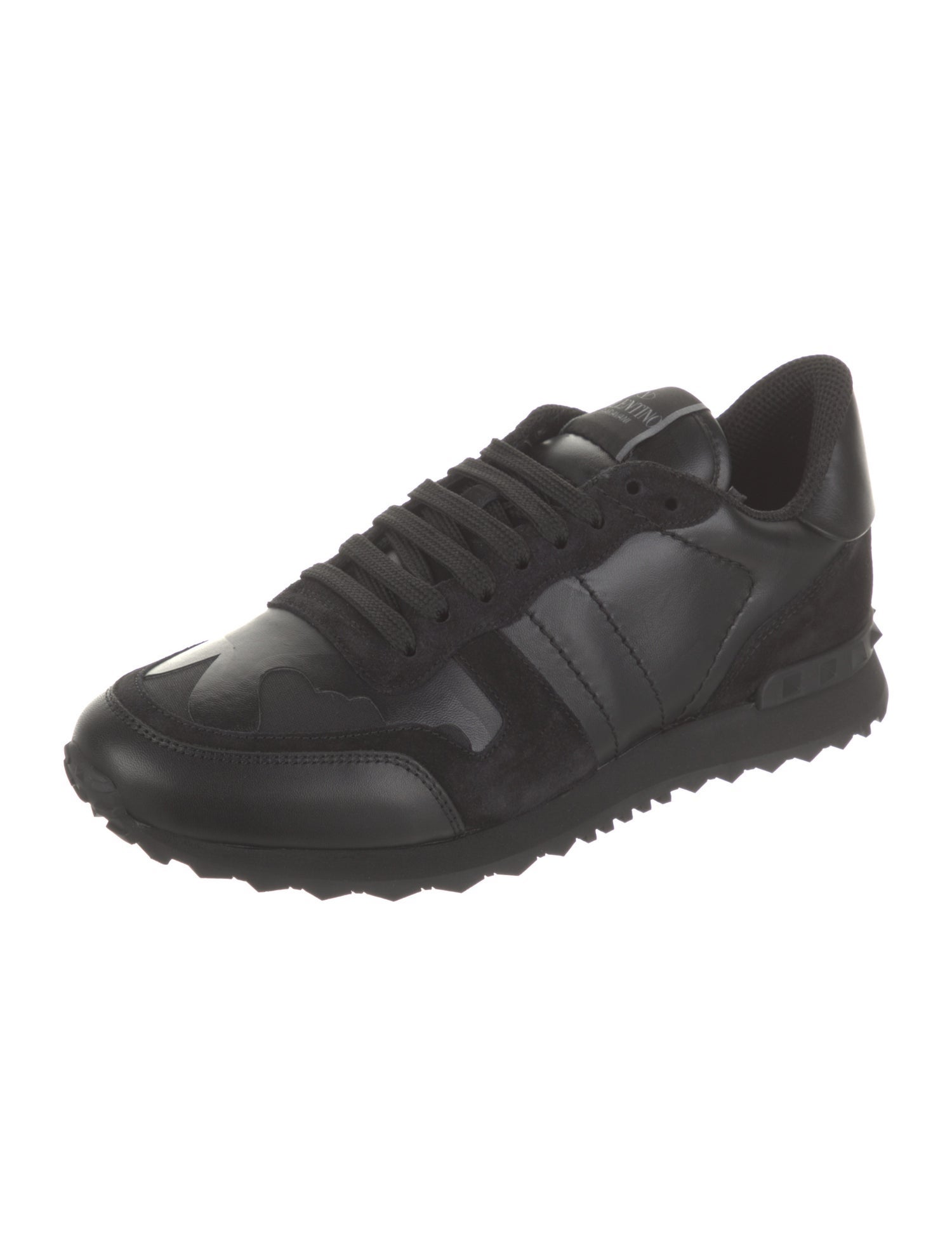Valentino Leather Athletic Sneakers w/ Tags