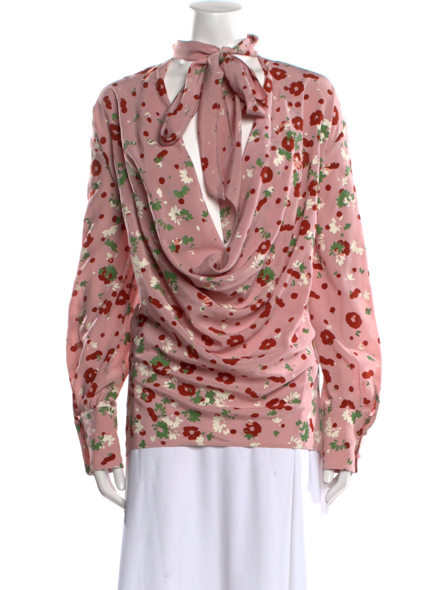 Valentino Silk Printed Blouse