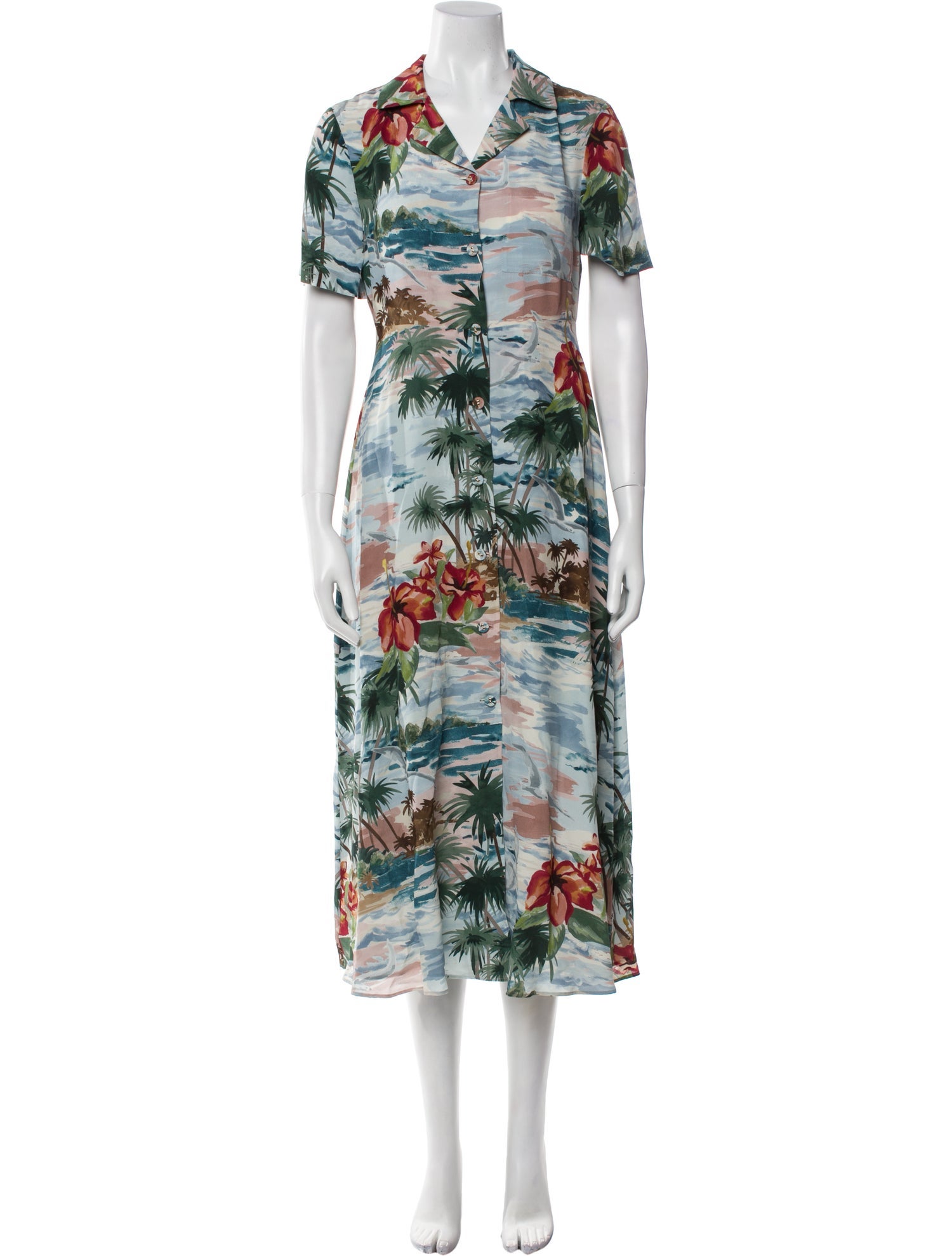 Valentino Silk Long Dress w/ Tags