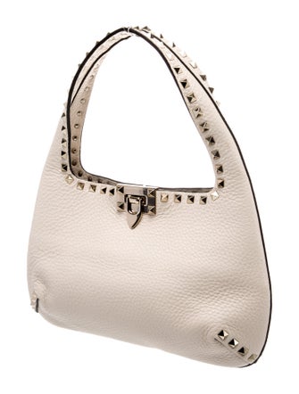 Valentino Rockstud Top Handle Bag