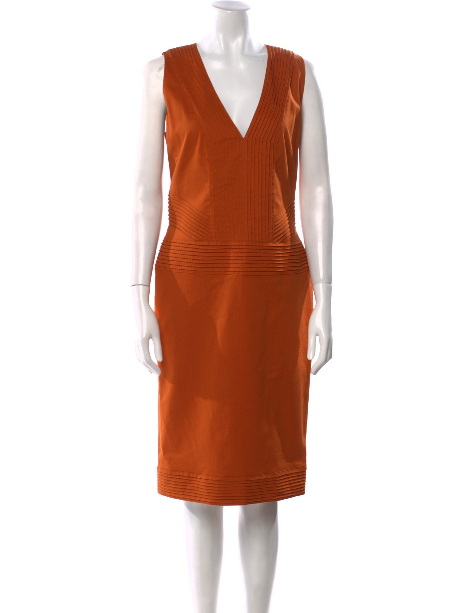 Valentino V-Neck Midi Length Dress