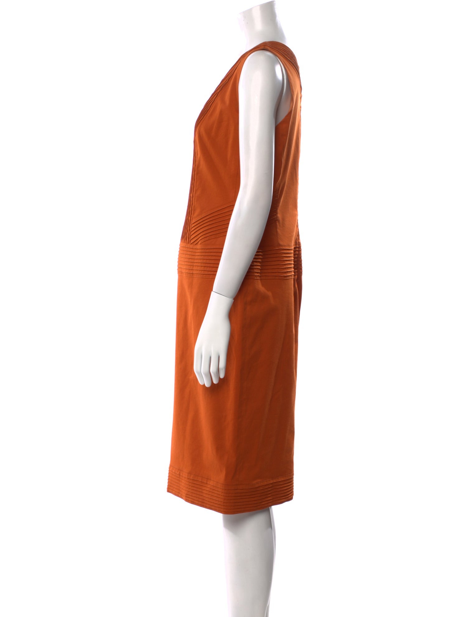 Valentino V-Neck Midi Length Dress