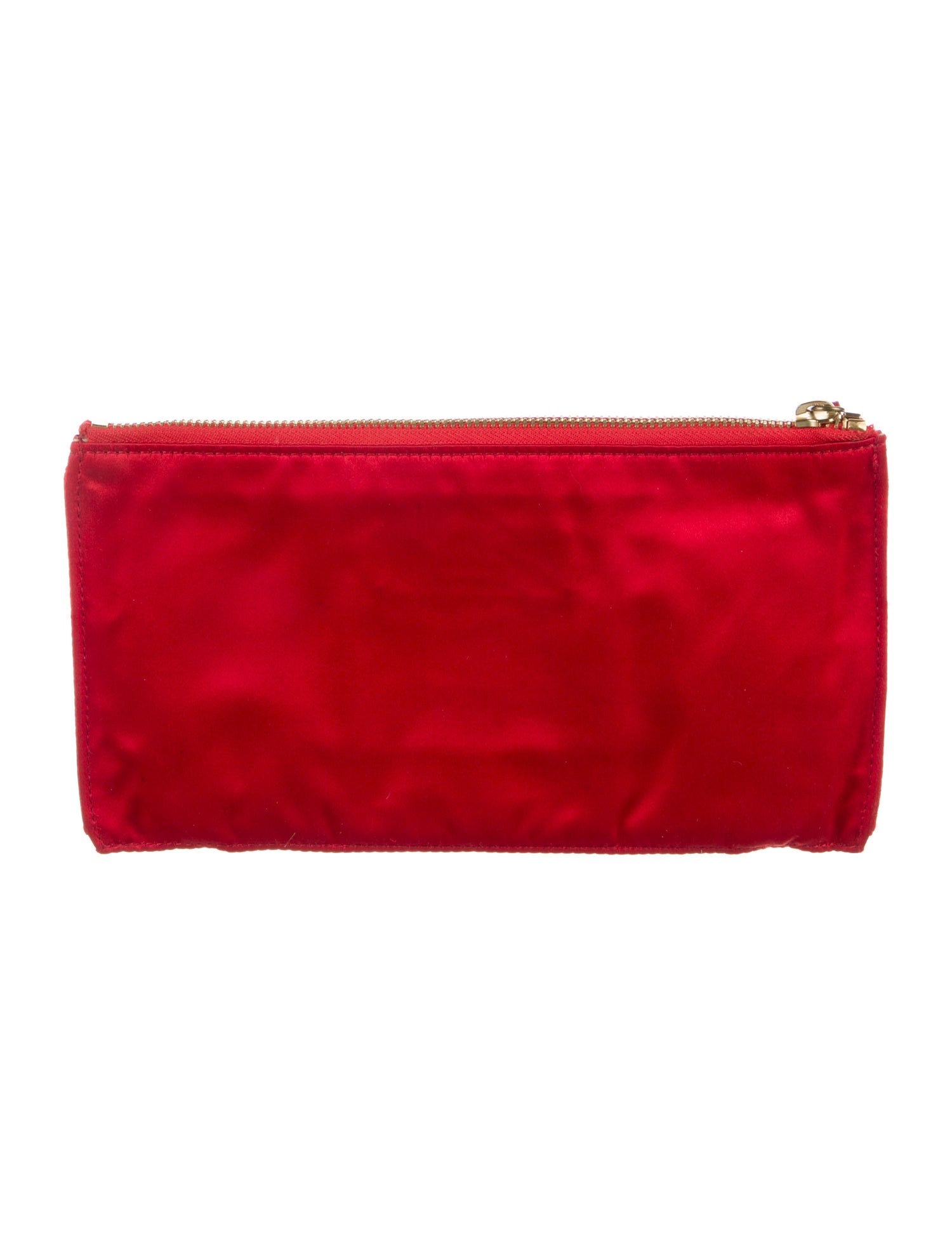 Valentino womens red cosmetic bag