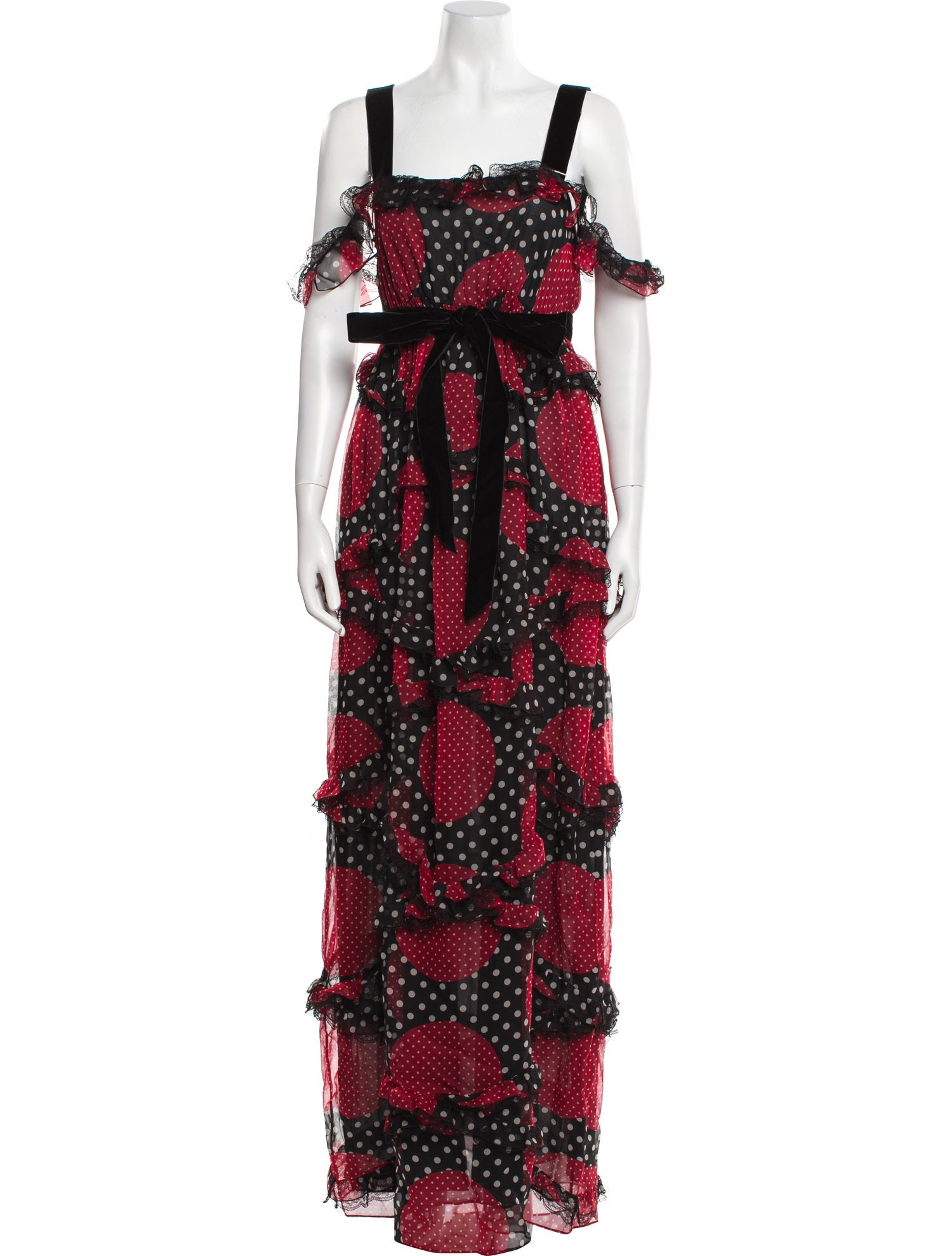 Valentino Silk Long Dress w/ Tags
