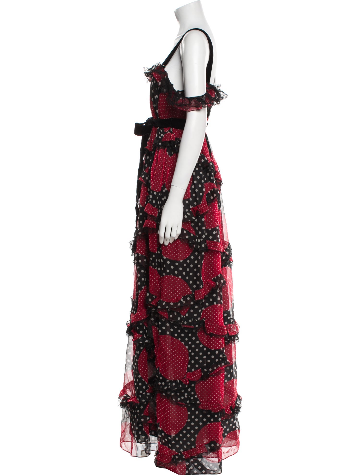 Valentino Silk Long Dress w/ Tags