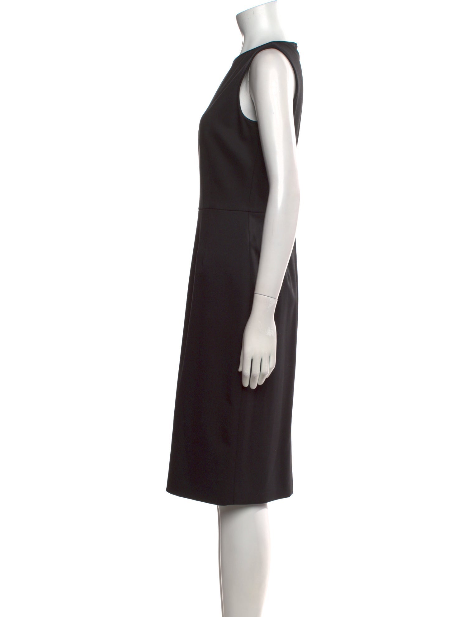 Valentino Virgin Wool Midi Length Dress