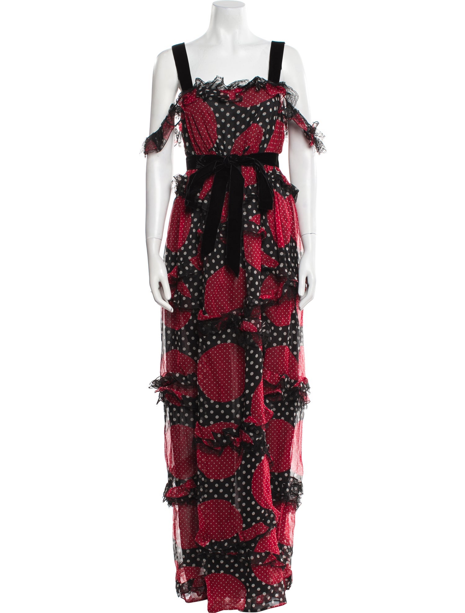 Valentino Silk Long Dress w/ Tags