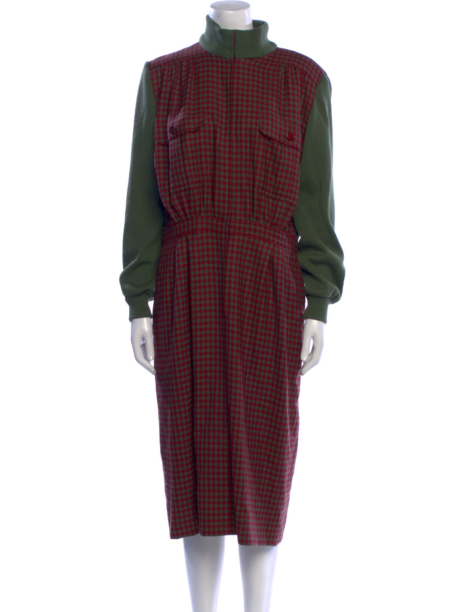 Valentino Vintage Midi Length Dress