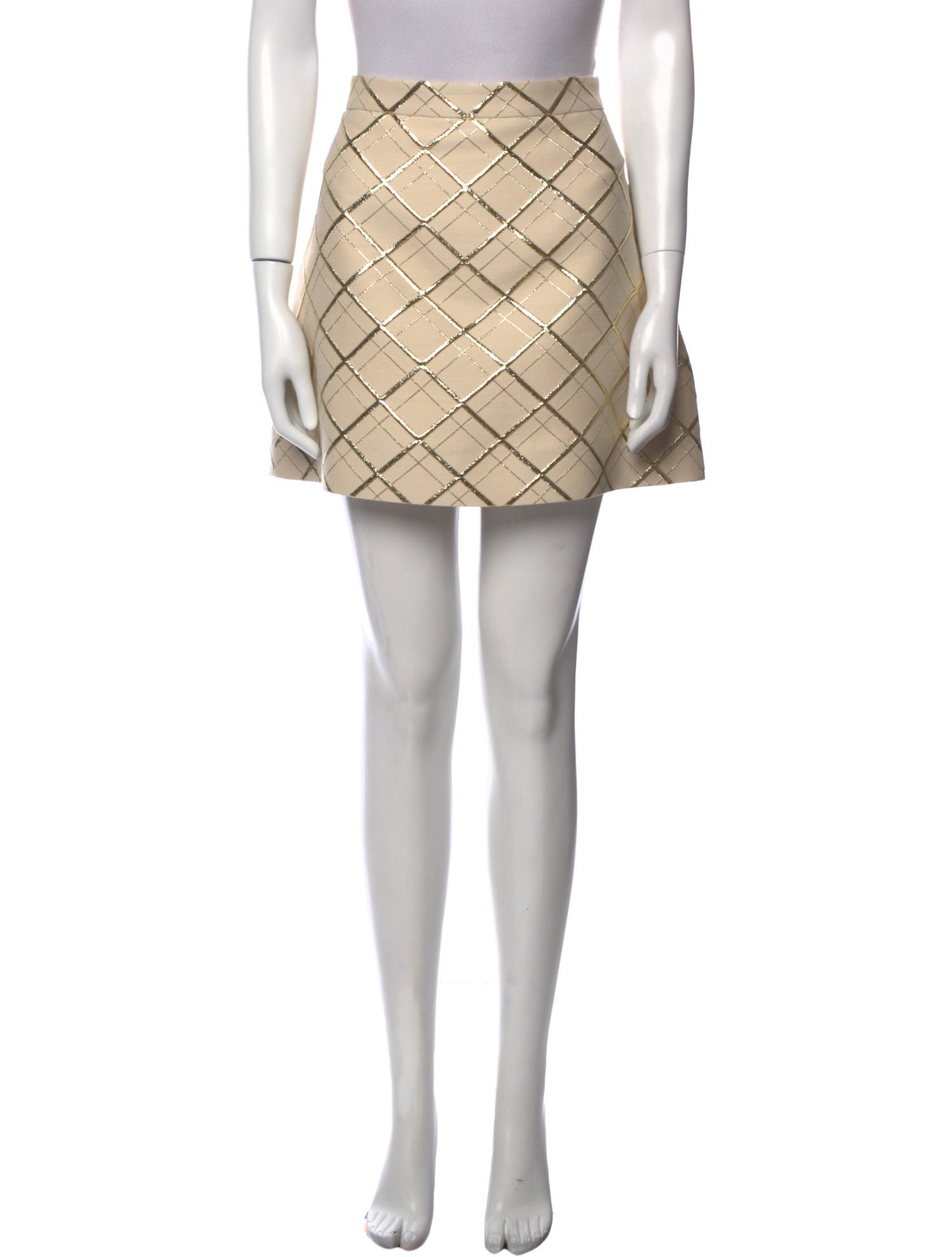 Valentino Wool Mini Skirt w/ Tags