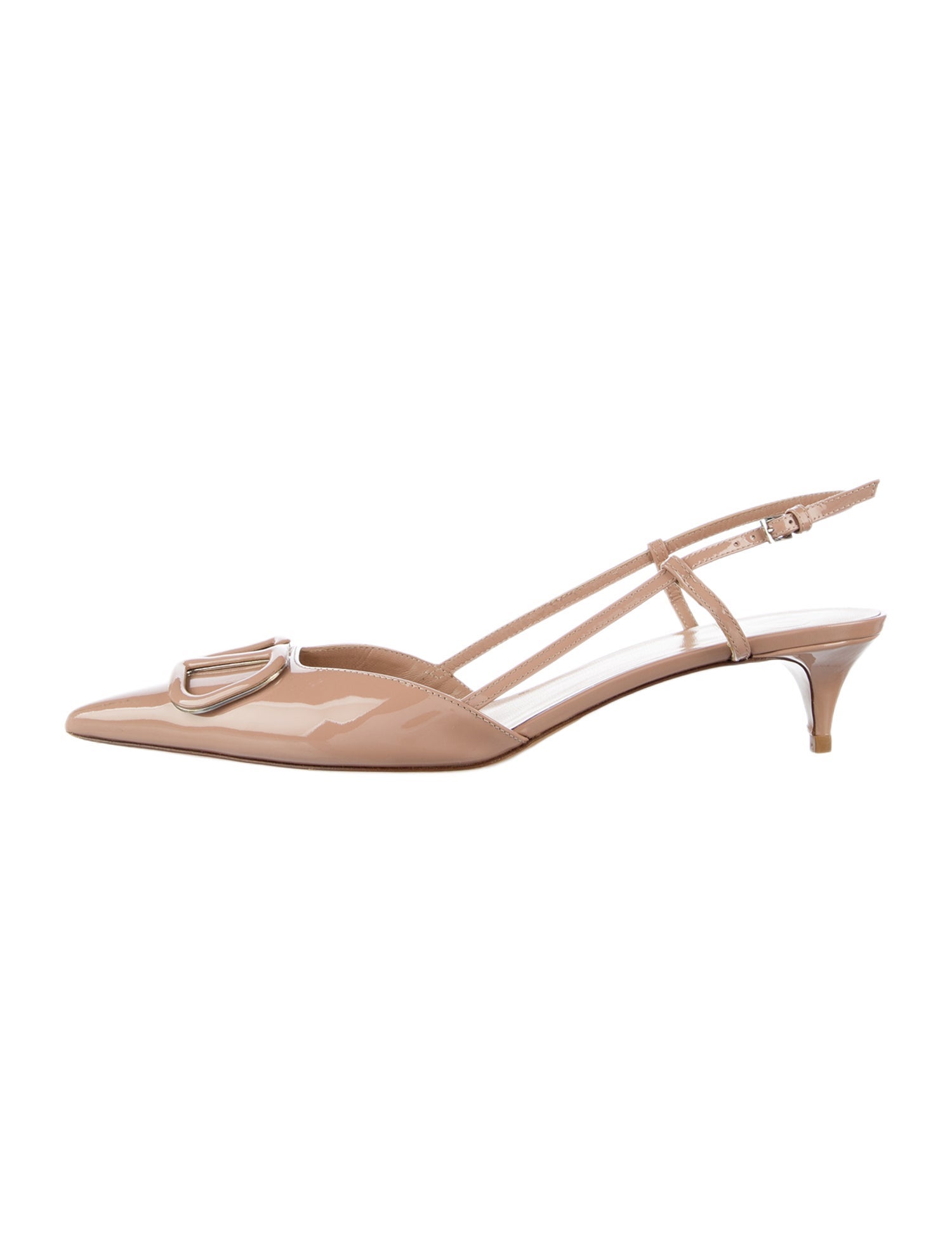 Valentino Patent Leather Slingback Pumps