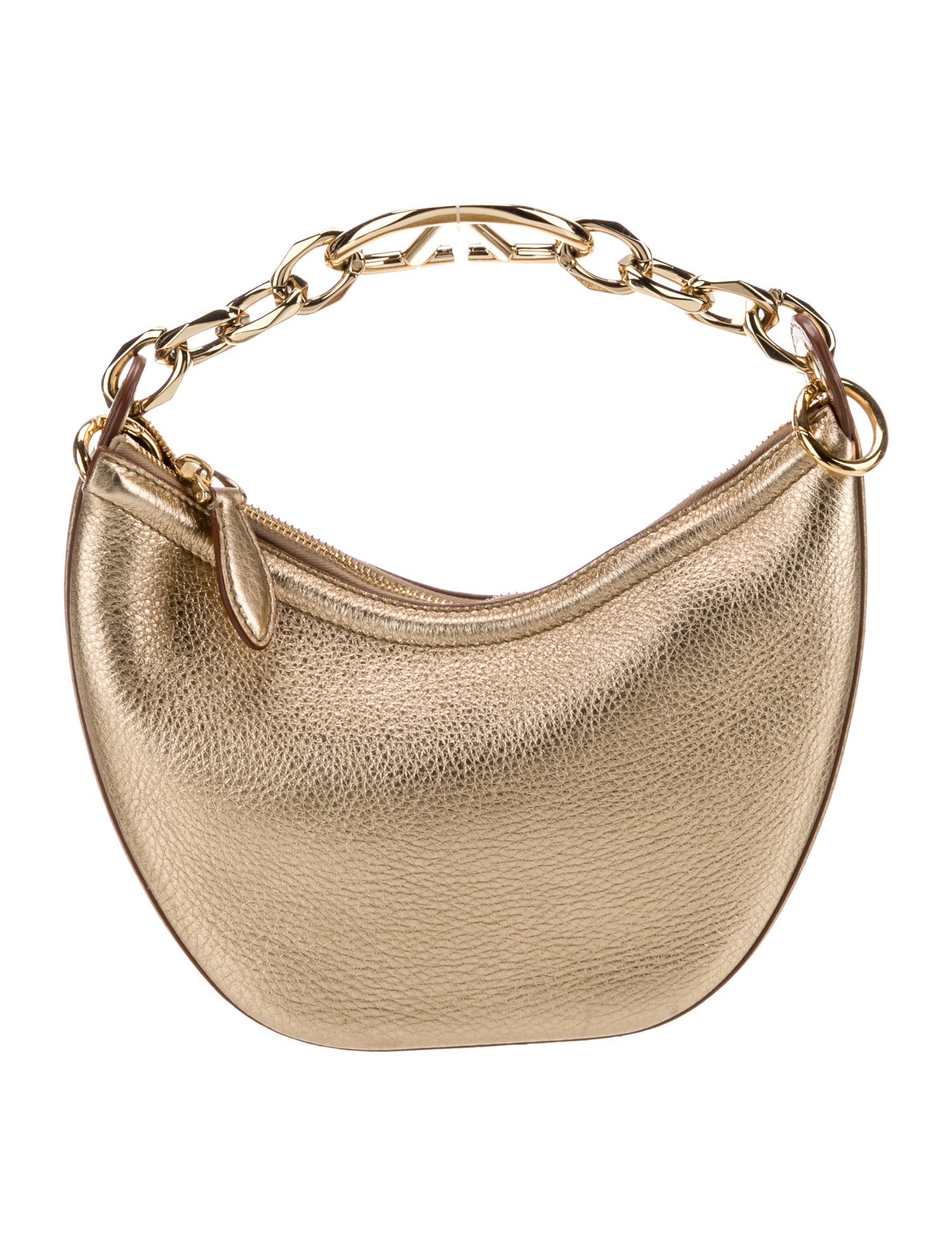 Valentino Vlogo Top Handle Bag - Gold Handle Bags, Handbags - VAL538341 ...