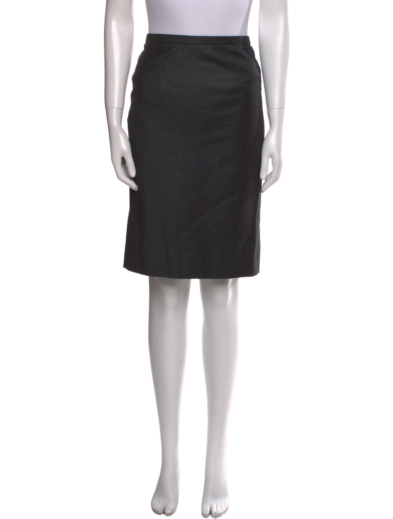 Valentino Virgin Wool Knee-Length Skirt