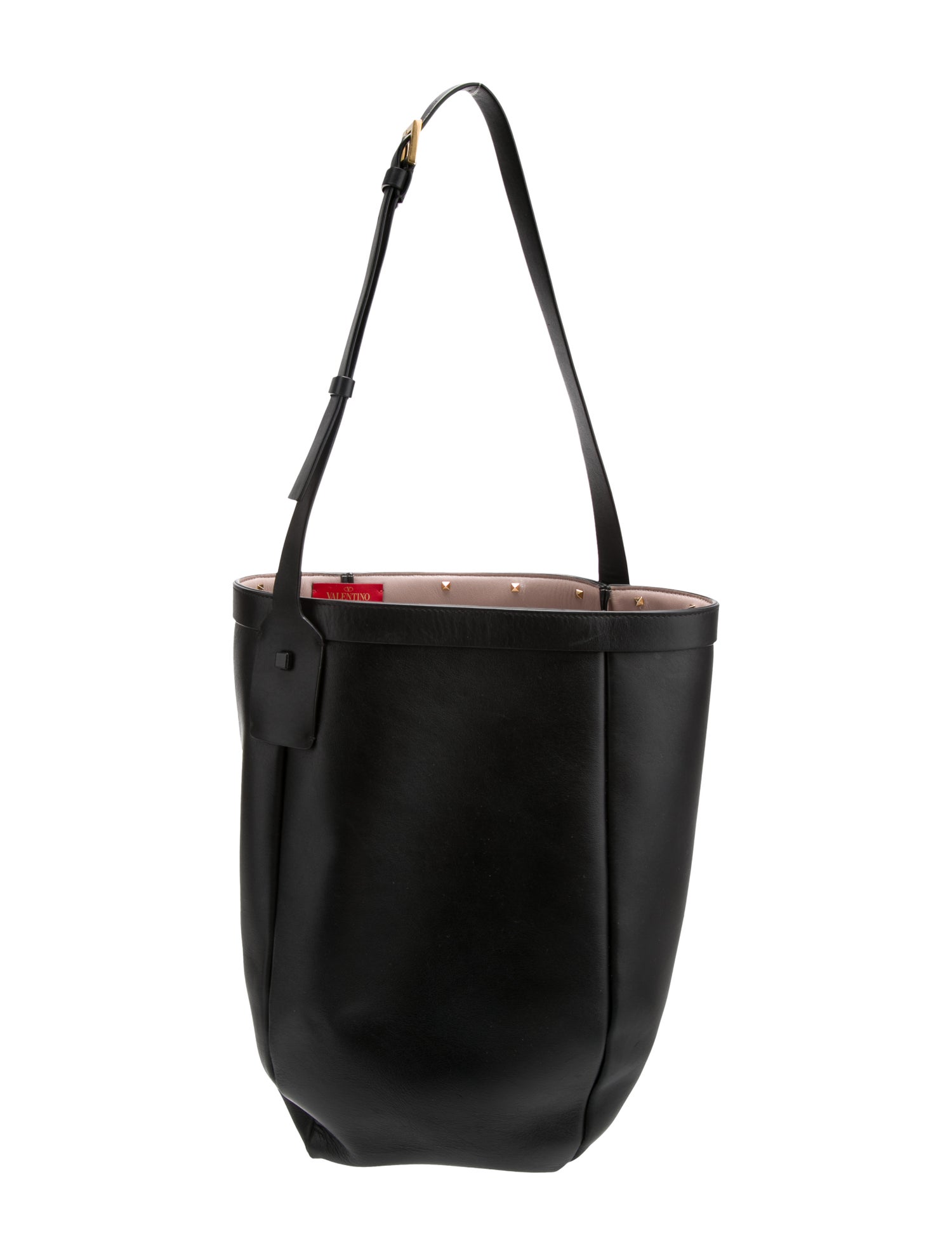 Valentino Leather Bucket Bag