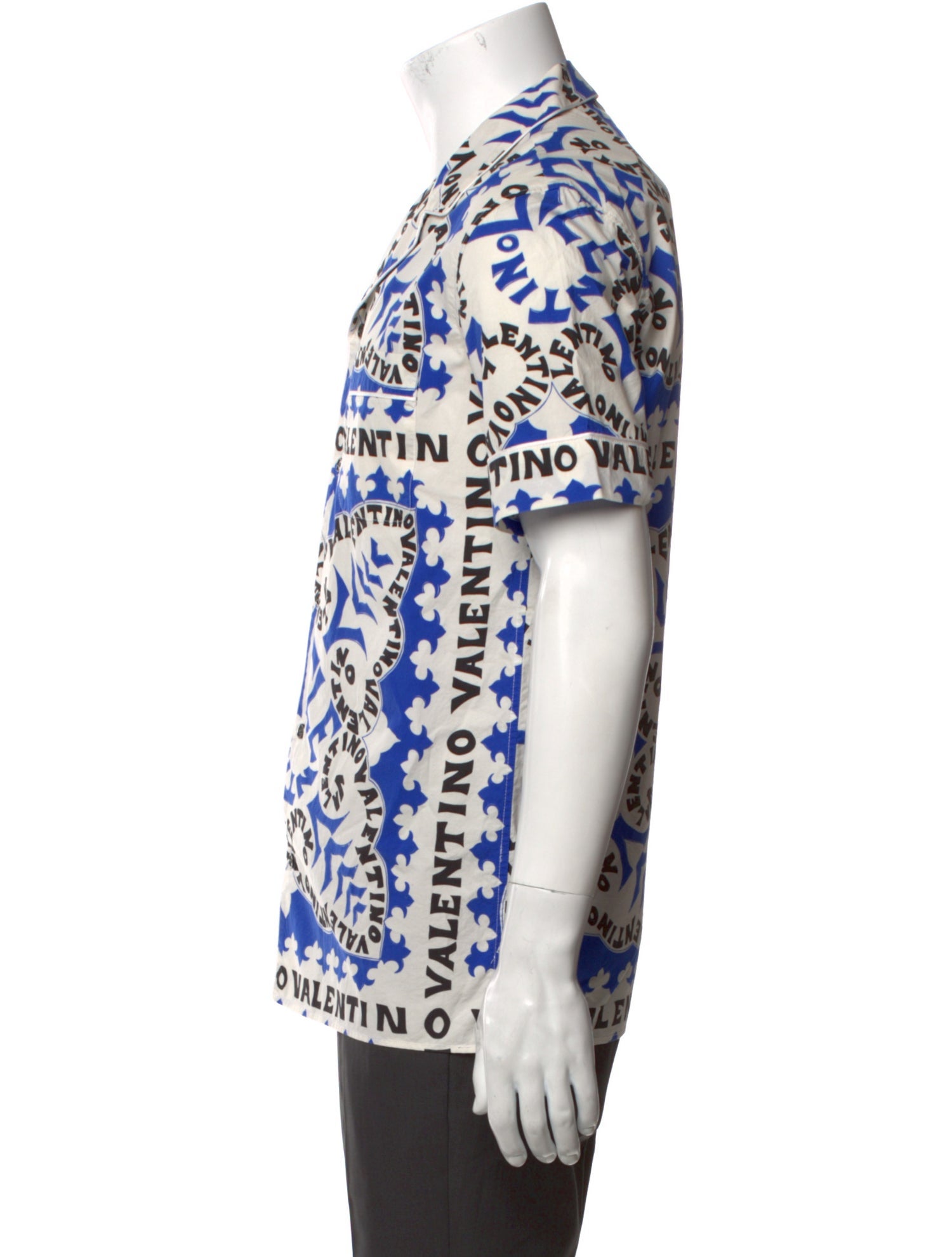 Valentino Printed Short Sleeve Shirt